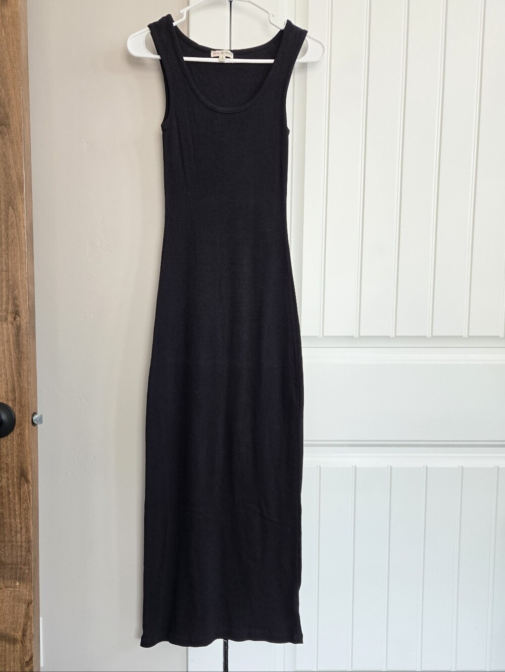 Zenana Outfitters Black Sleeveless Maxi Tank Dress